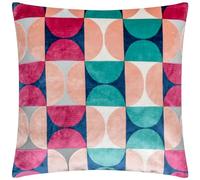 Paoletti Coussin Garni de Plumes en Velours Bardot