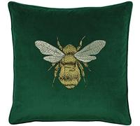 Paoletti Coussin Hortus, Polyester, émeraude, 50 x 50cm