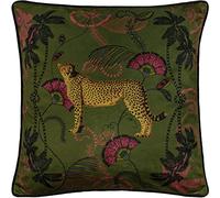 Paoletti Coussin Tropica Cheetah, Polyester, Kaki, 45 x 45cm