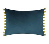 Paoletti Fiesta Coussin rembourré en Velours avec Pompons