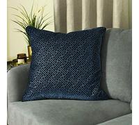 Paoletti Florence Coussin rembourré en Velours gaufré Riche en Plumes