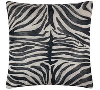 Paoletti Housse de Coussin d'Extérieur Tissée Zèbre Leopardis - Multicolore - 59x59cm