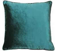 Paoletti Luxe Velvet 55X55 FEATHCUSH JADI, Polyester, Jadite, 55x55cm