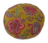 Paoletti Malisa 50X12 RD C/Case CUR, Coton, Lemon Curry, 50x12cm