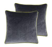 Paoletti Meridian Lot de 2 Coussins Garnis de Polyester