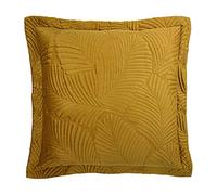 Paoletti Palmeria Polyester Coussin rempli, Coton, Or, 60 x 60cm