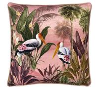 Paoletti Platalea Housse de Coussin, Polyester, Coton, Rose, 43 x 43 cm, Platale/CC5/PNK