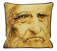 Paoletti Riva Accueil Leonardo Coussin Self Portrait Couverture (45X45Cm) (Multi)