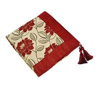 Paoletti Riva Mayflower Red Lance 145 Cm X 180 Cm, Le Polyester, La Pleine