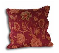 Paoletti Zurich C/Case 45X45 Burgundy, Polycoton, Burgund, 45x45cm