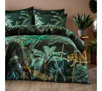 Paoletti Siona Ensemble De Housse De Couette - Animaux Sauvages Luxe Coton Literie (Multicolore - Super King - 260x220cm)