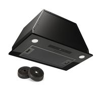 Klarstein Hotte aspirante encastrable Paolo 52 - 52 cm, 439 m³/h, LED, commandes tactiles