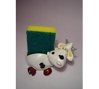 Paolo clairs 8178 Porte éponge Vache, marmoresina, Multicolore, 12 x 12 x 9 cm