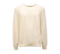 Paolo Pecora - A036F300 Cotton Sweater - Homme - Pulls - Blanc - Taille: XL