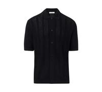 Paolo Pecora - Camicia Maglia - Homme - Tops - Noir - Taille: XL