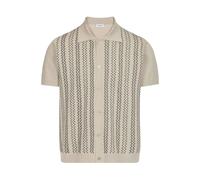 Paolo Pecora - Camicia Maglia ricamo - Homme - Pulls - Beige - Taille: L