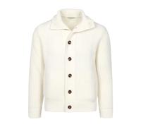 Paolo Pecora - Cardigan Col Montant Côtelé - Homme - Pulls - Beige - Taille: S
