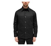 Paolo Pecora - Giacca camicia - Homme - Chemises - Noir - Taille: S