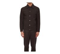 Paolo Pecora - Giacca camicia Tessuto - Homme - Vestes - Brun - Taille: S