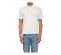 Paolo Pecora - Maglia A Polo - Homme - Tops - Blanc - Taille: L