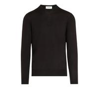 Paolo Pecora - Maglia Girocollo Rasata - Homme - Pulls - Noir - Taille: XL
