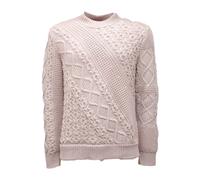 Paolo Pecora - Maglione Wool Sweater - Homme - Pulls - Blanc - Taille: S