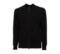 Paolo Pecora - Pull en laine Cardigan Modèle 17I - Homme - Pulls - Noir - Taille: S