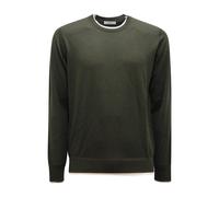 Paolo Pecora - Wool Sweater - Homme - Pulls - Vert - Taille: M