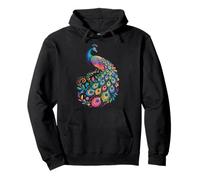 Paon Coloré Oiseau Aquatique Sweat à Capuche