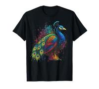Paon Coloré Oiseau Aquatique T-Shirt