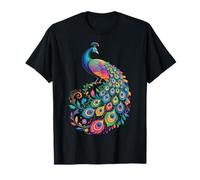 Paon Coloré Oiseau Aquatique T-Shirt