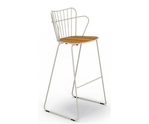 Paon Outdoor Bar stool Tabouret de bar Houe blanc - 5714098011347