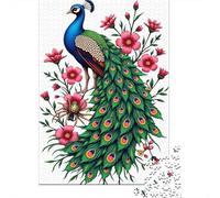 Paon Puzzle 1000 Pièces Adultes Animaux Puzzles 1000 Pièces Jeu Éduchatif Décor À La Maison 1000pcs (75x50cm)