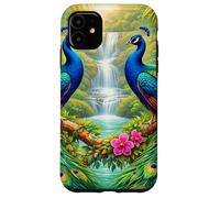 Paons tropicaux Cascades Paradis de la Jungle Coque pour iPhone 11