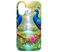 Paons tropicaux Cascades Paradis de la Jungle Coque pour iPhone 17