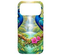 Paons tropicaux Cascades Paradis de la Jungle Coque pour iPhone 17 Pro Max