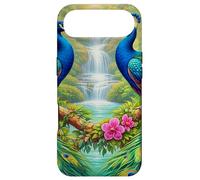 Paons tropicaux Cascades Paradis de la Jungle Coque pour iPhone Air