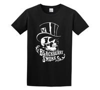 paosijie Man's T-Shirt Blackberry Smoke S-3XL Black Black 3XL