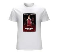 paosijie Special Present Mylène Farmer Stade De France Gifts Movie Fans T-Shirt Blouse T-Shirt for a Boy Summer Top Men's t Shirts White XXL