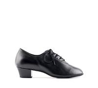 PAOUL - Haut | Chaussures de Danse Unisexe 801_40 Veau Noir, Entraînement et Danses Latines Américaines, Noir , 40.5 EU