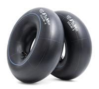 PaoWin 2PCS chambres à air de rechange 11x4,00/4,50/6,00-5 avec tige de valve coudée TR87 compatible avec brouettes, tondeuses, diables et plus encore 11x4,00-5 11x4,50-5 11x6,00-5 chambres à air