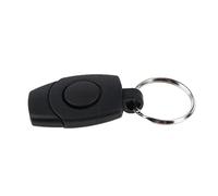 Paowsietiviity Boucle de sangle en plastique pour sac à dos, porte-clés, crochet de suspension pour ceinture de 15 mm en plein air, Noir , 42x25mm