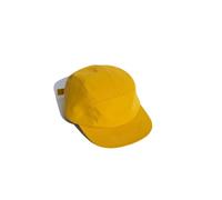 Paowsietiviity Casquette de baseball en nylon à bord court de rechange portable décorative élégante et réglable Rouge, jaune, 8