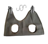 Paowsietiviity Hamac de toilettage pour chien et chat - Sac de retenue pour couper les ongles - Taille XS - Vert militaire