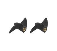 Paowsietiviity Lot de 2 hélices de bateau télécommandées 42 mm