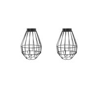 Paowsietiviity Lot de 2 lampes chauffantes anti-brûlure pour reptiles