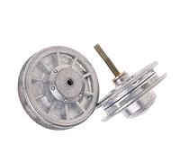 Paowsietiviity Roue de renvoi en métal pour char allemand Tiger RC 1/16 3818-1 Accessoire de roulement