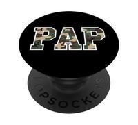 PAP Amusant Qui Dit « Camo Dad Men Granpa Fun » PopSockets PopGrip Adhésif