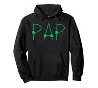 Pap Irish Father St Patrick Day Grandpa Dad Green Men Bruh Sweat à Capuche