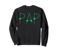 Pap Irish Father St Patrick Day Grandpa Dad Green Men Bruh Sweatshirt